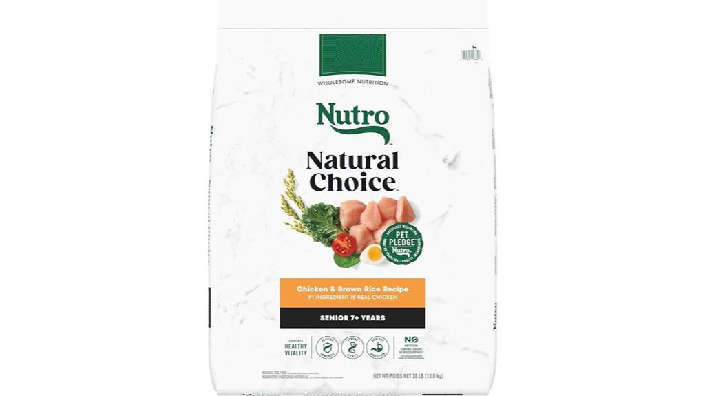 nutro senior dry dog food