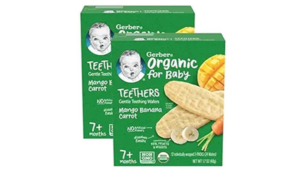 organic baby teethers pack