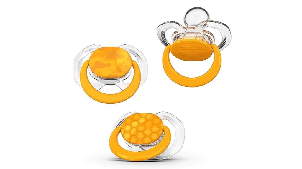 orthodontic pacifier pack 3