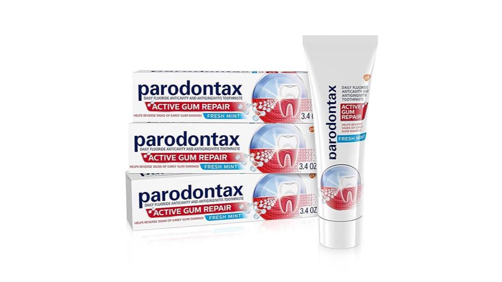 parodontax gum repair toothpaste