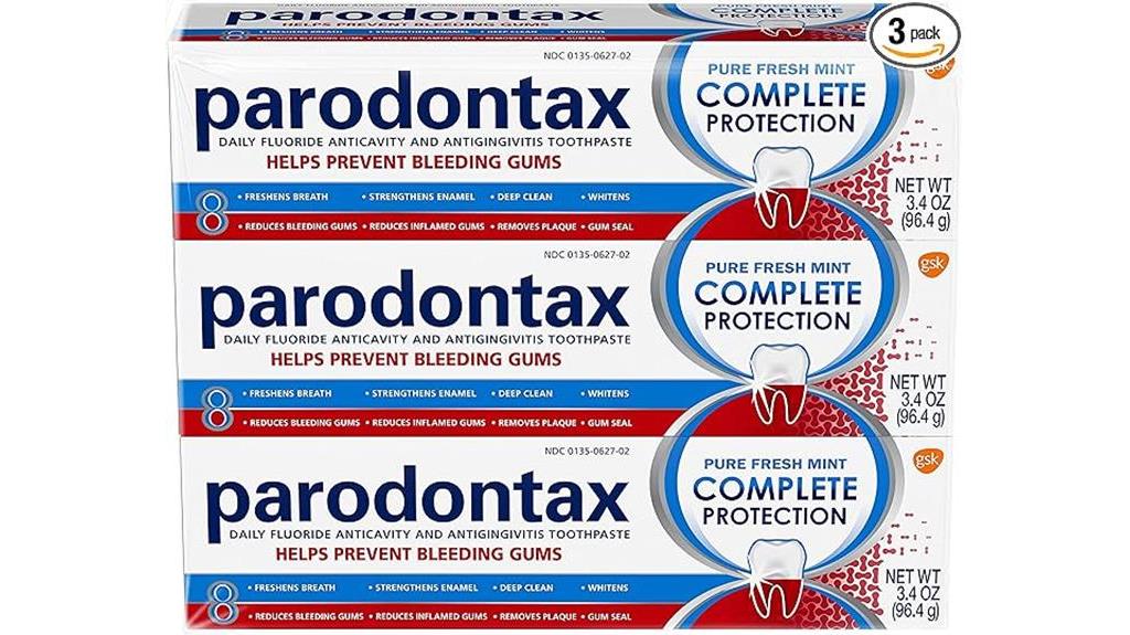 parodontax mint toothpaste pack