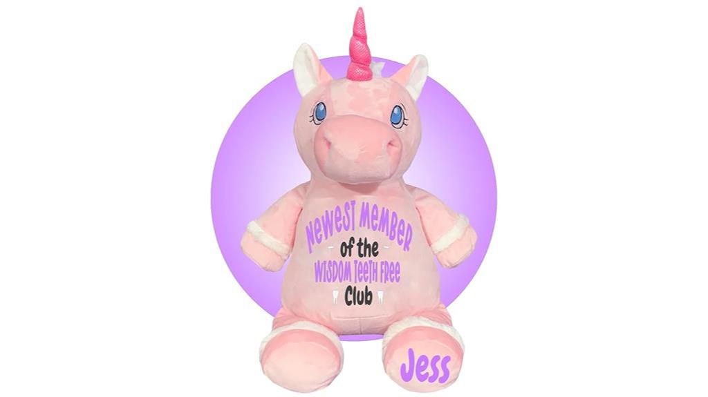 personalized unicorn gift set