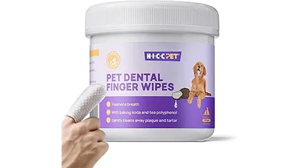 pet teeth cleaning wipes