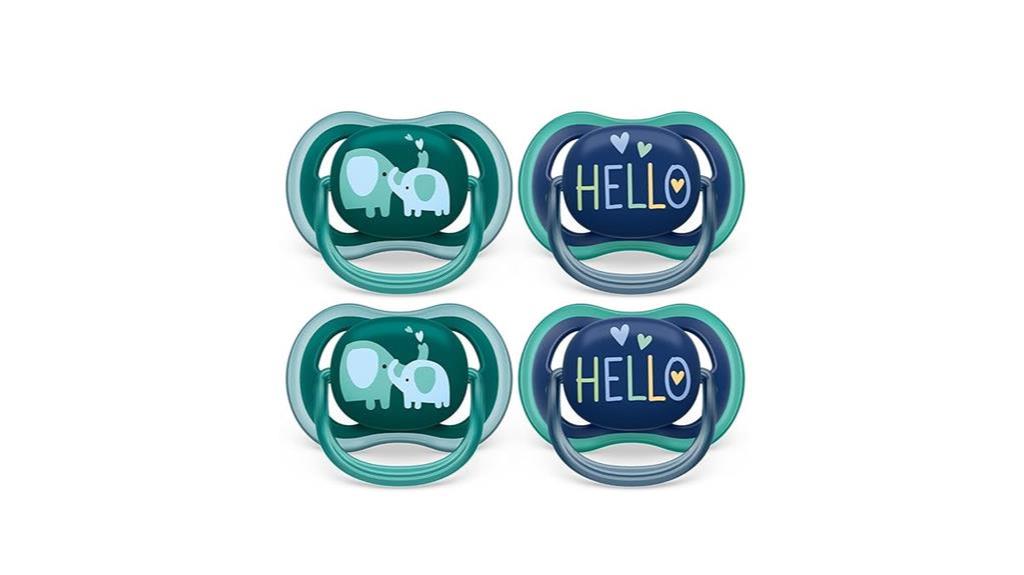 philips avent pacifier set