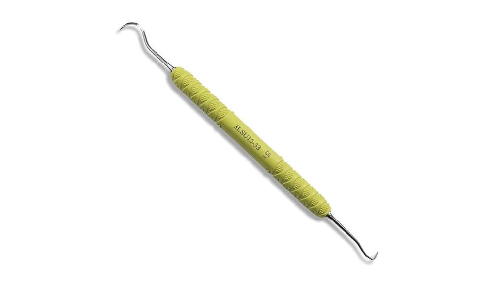 plastic handled dental sickle scaler