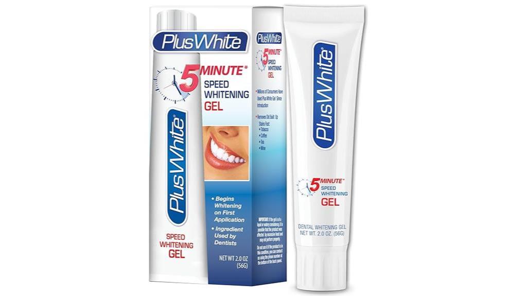 plus white whitening gel