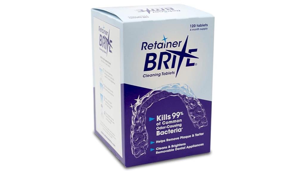 retainer cleaner tablets 120