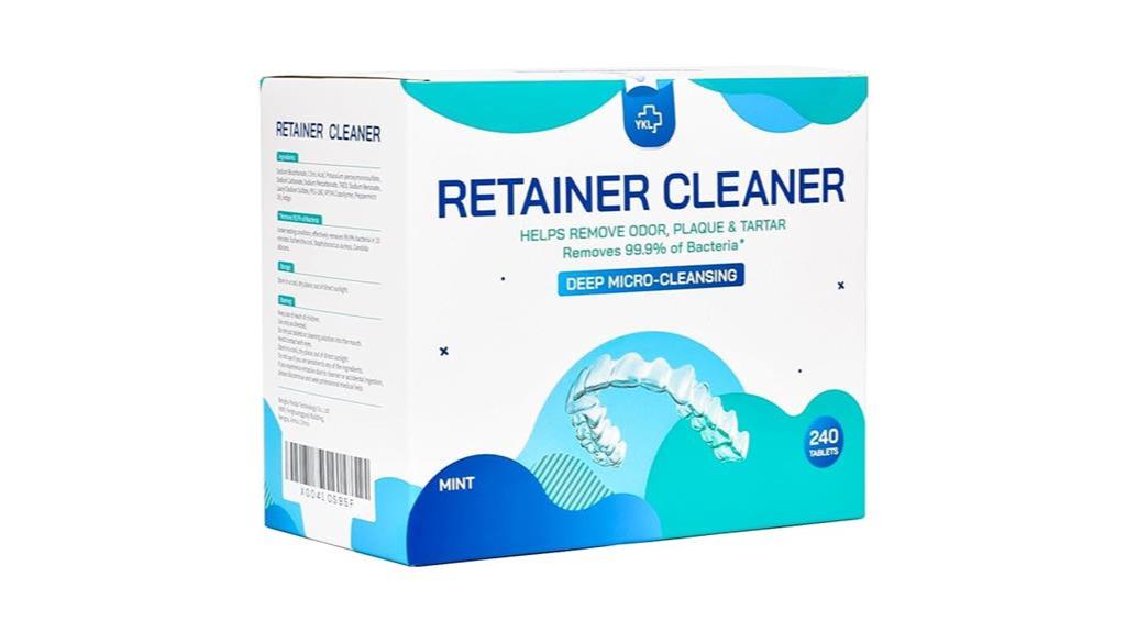 retainer denture cleaner tablets