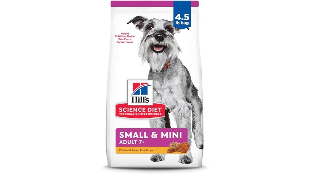 senior small breed dog food