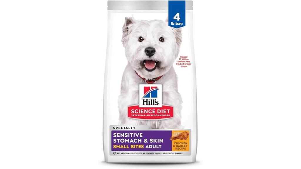 sensitive stomach dog food