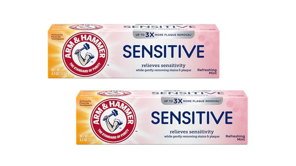 sensitive teeth toothpaste pack