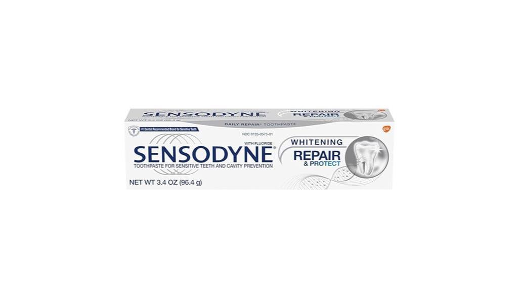 sensitive teeth whitening toothpaste