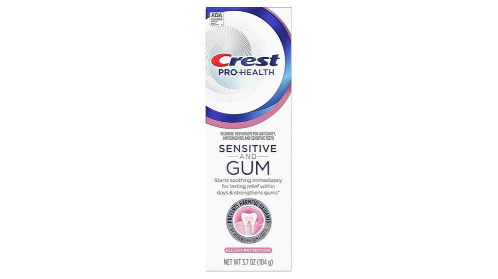 sensitive toothpaste crest pro health