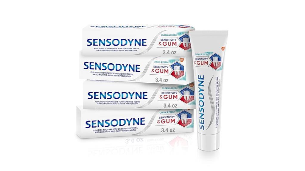 sensodyne gum sensitive toothpaste