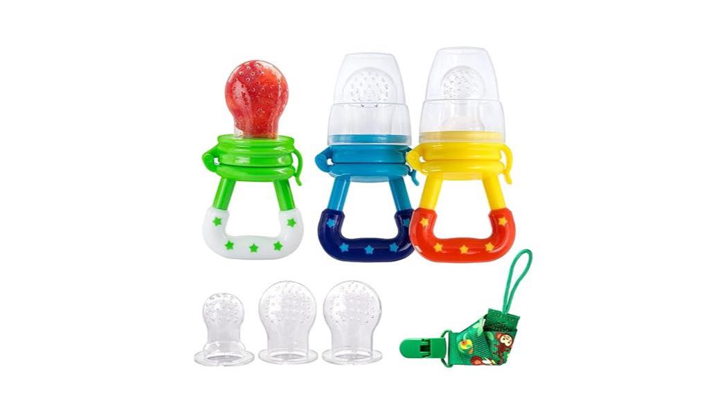 silicone baby food feeder