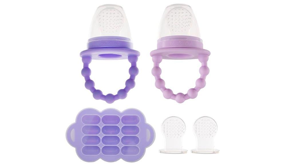 silicone baby food feeders