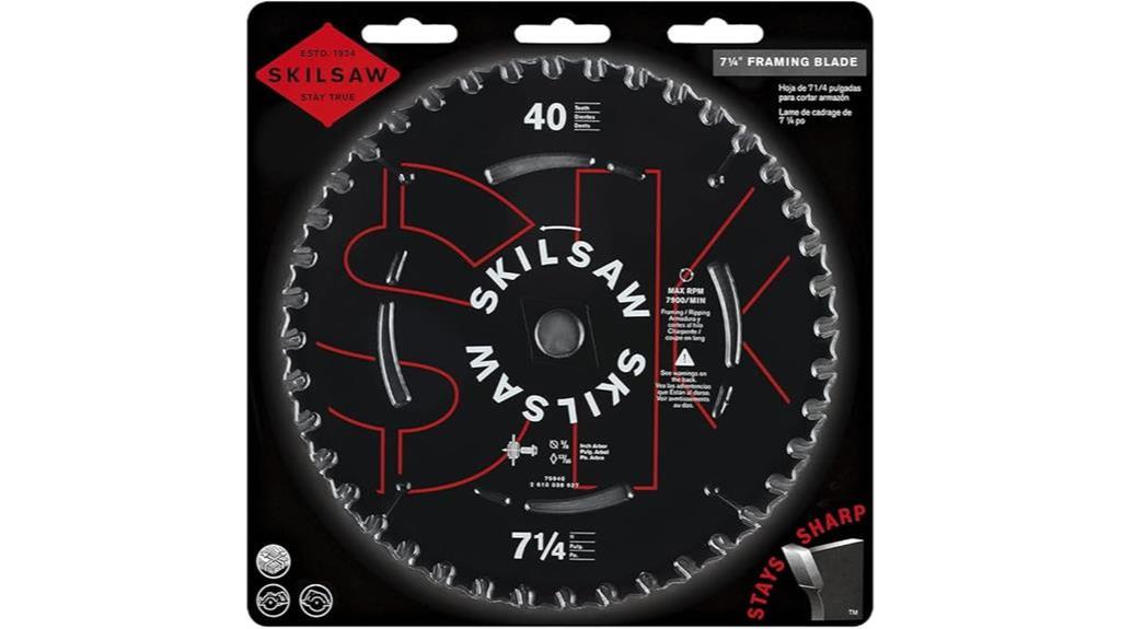 skil 7 1 4 saw blade