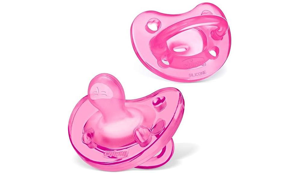 soft silicone baby pacifiers