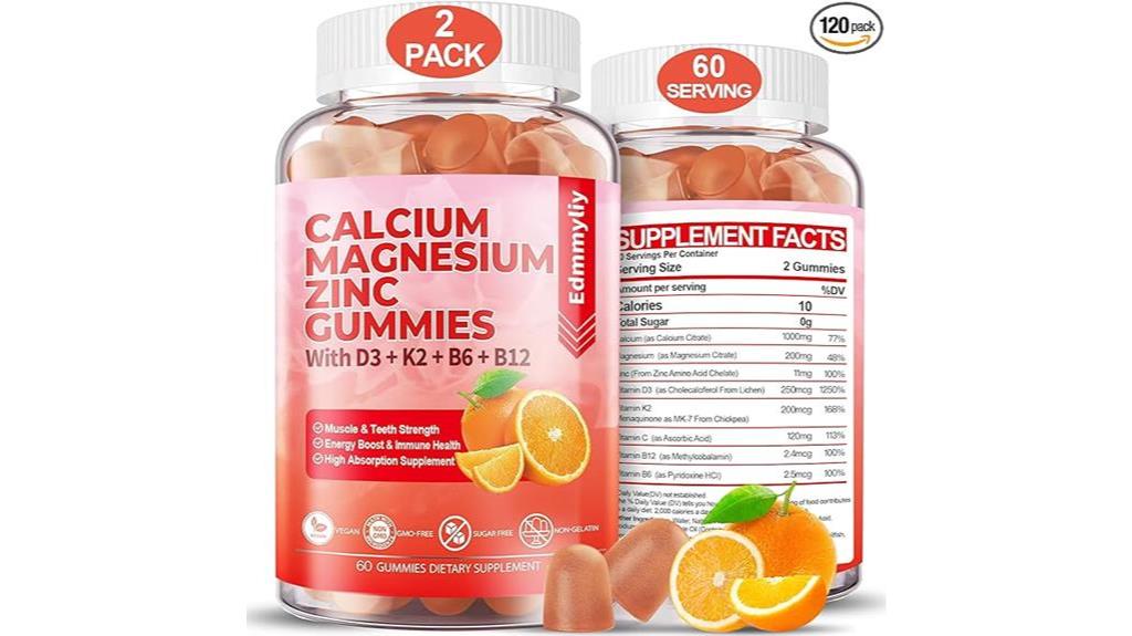 sugar free gummy supplement gummies