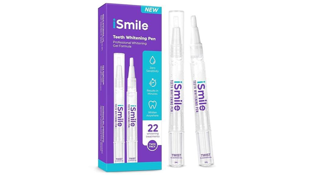 teeth whitening pen set