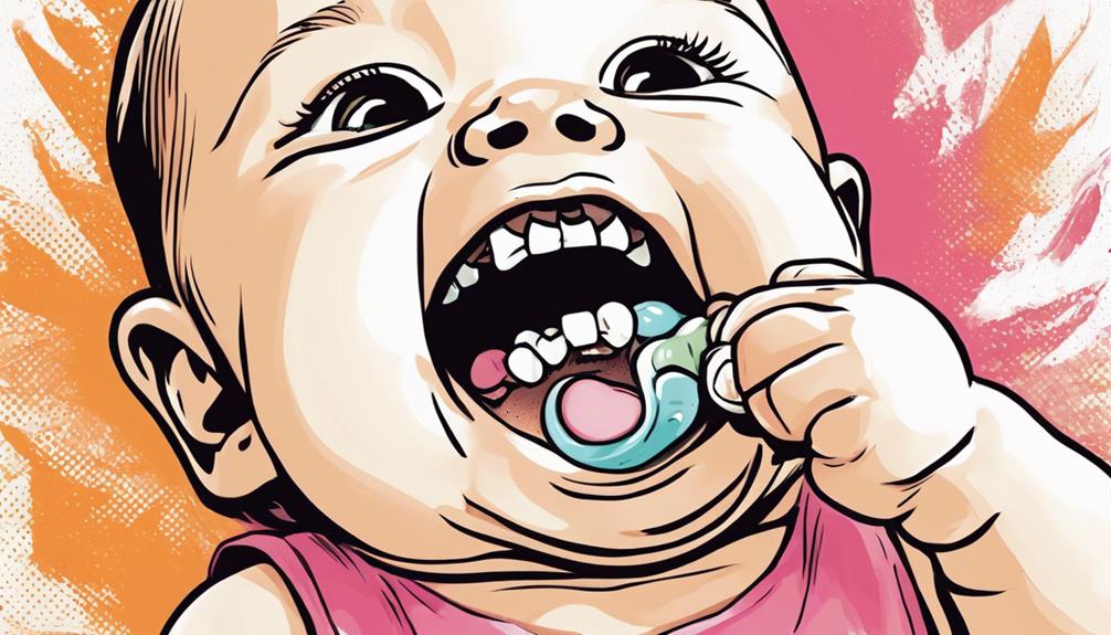 teething symptoms and signs