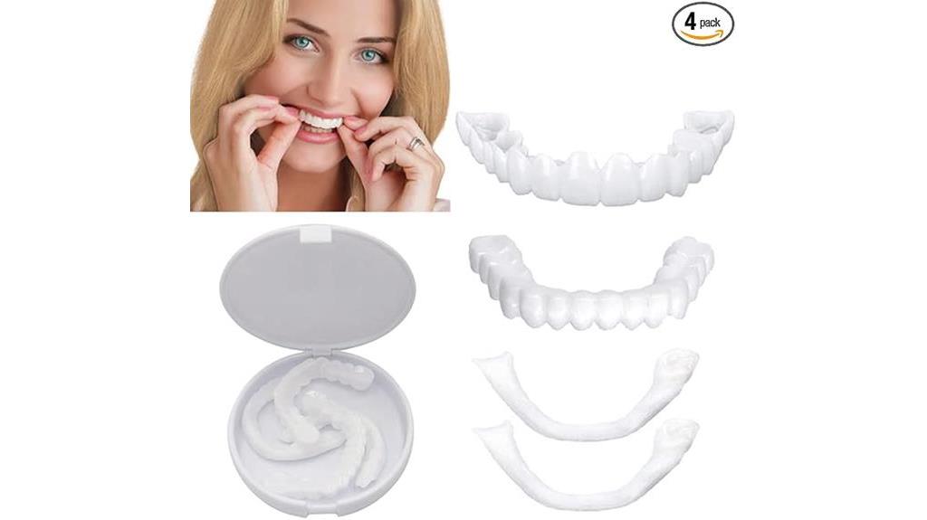 temporary fake denture teeth