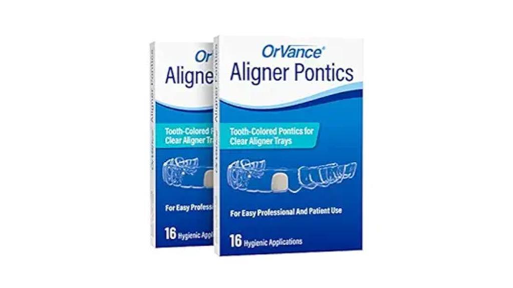 temporary tooth replacement aligners