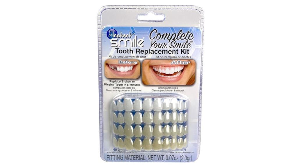 temporary tooth replacement kit