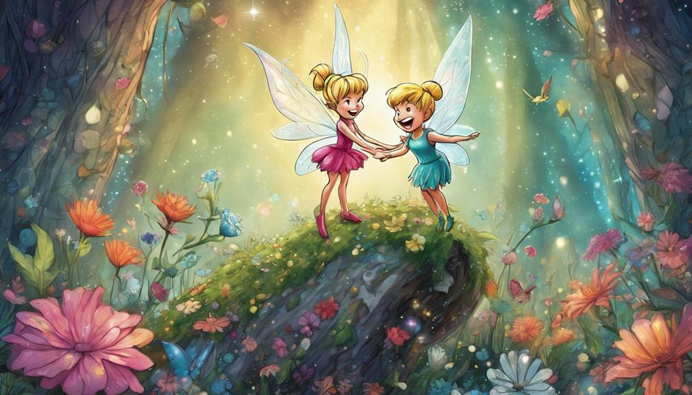 tinkerbell assists tooth fairy