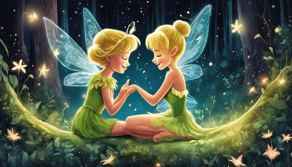 tinkerbell assists tooth fairy