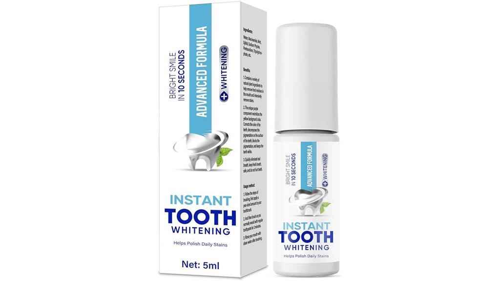 tooth paint whitening kit