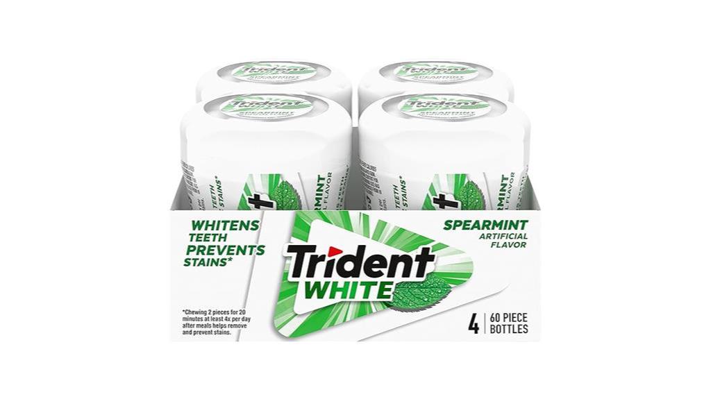 trident sugar free gum