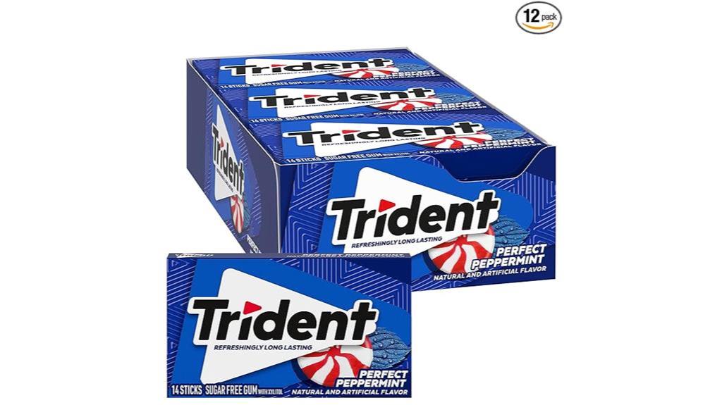 trident sugar free gum