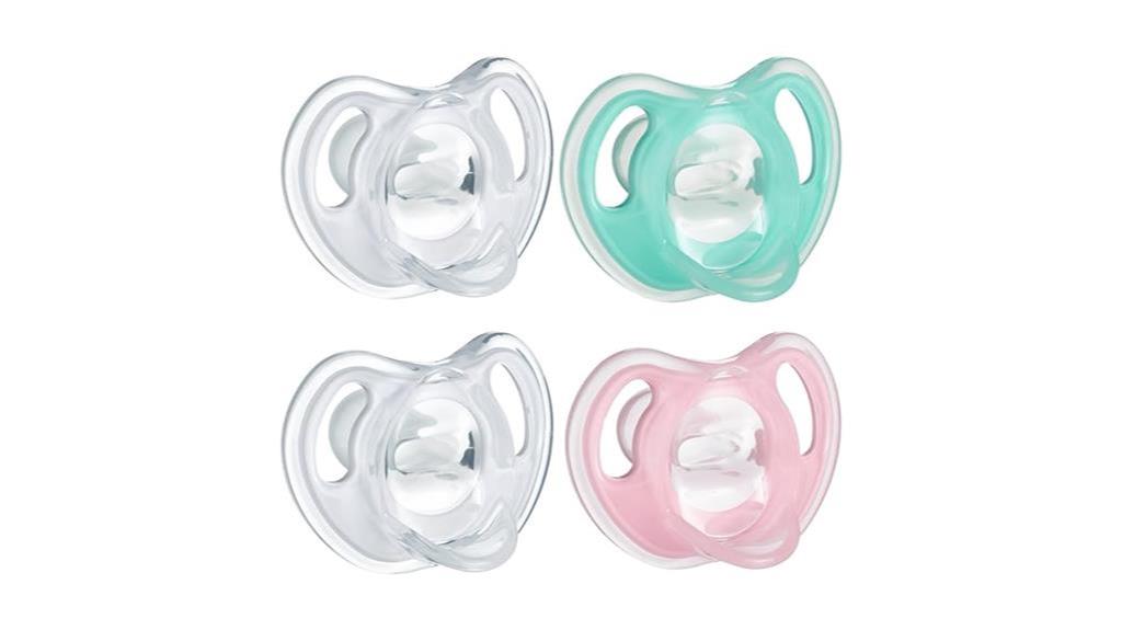 ultra light silicone pacifiers bundle