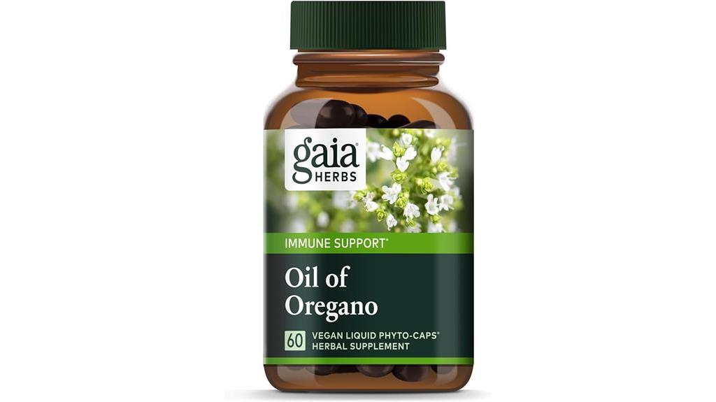 vegan oregano oil capsules