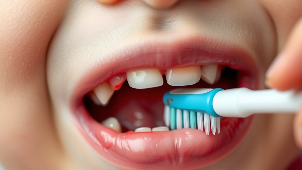bleeding indicates gum inflammation