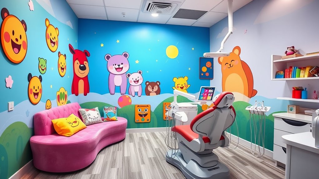 child friendly calm playful atmosphere