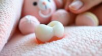 child s first tooth emerges
