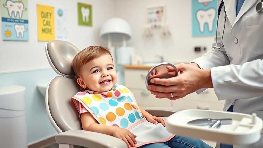 child s initial dental visit