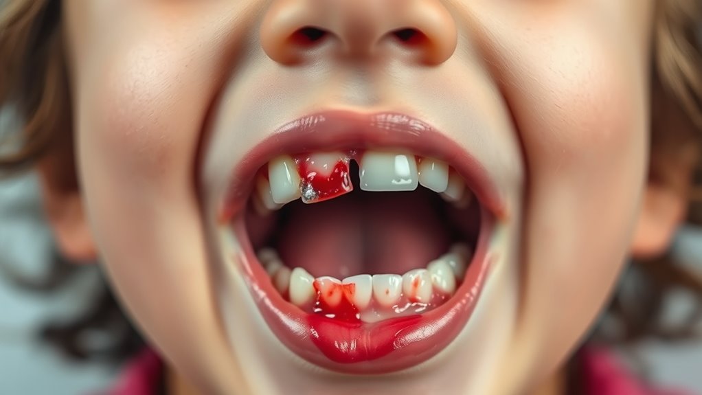 common childhood dental injuries
