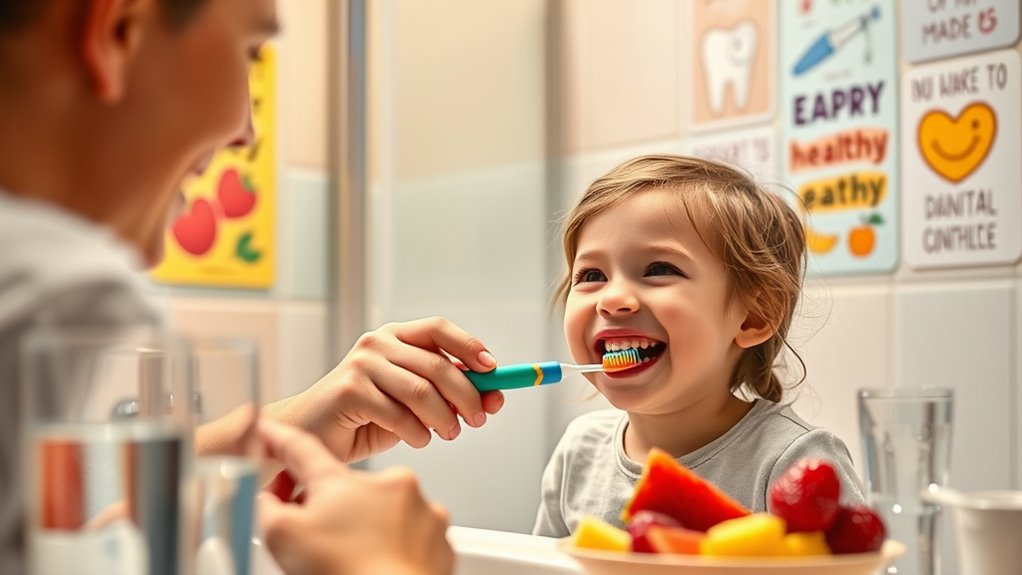 consistent children s oral hygiene