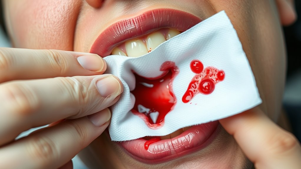 control bleeding with pressure
