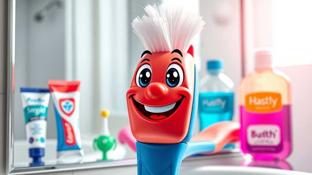 dental health adventure characters