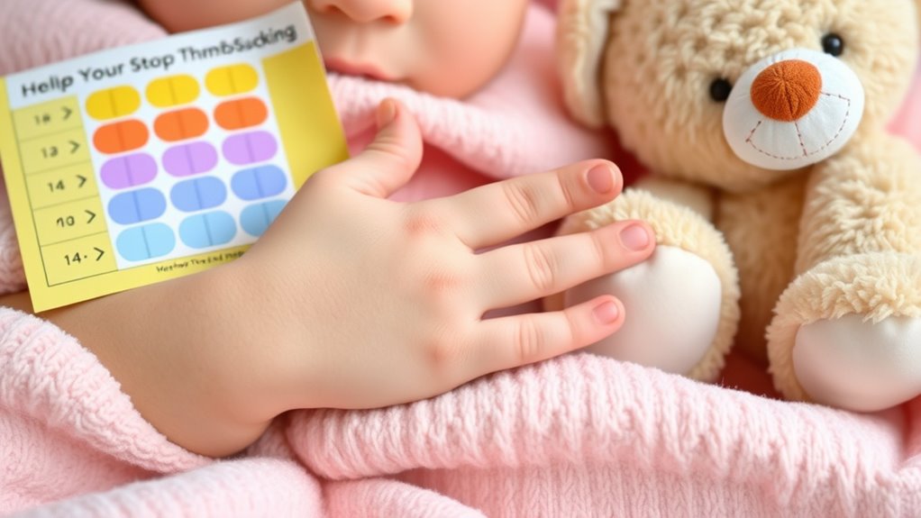 encourage healthy thumb habits