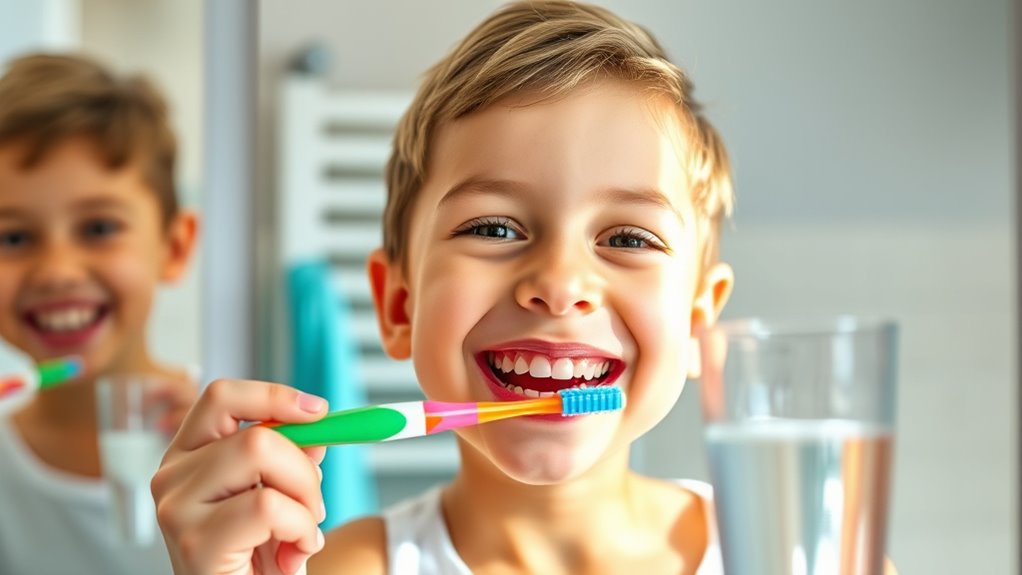 establish daily oral hygiene