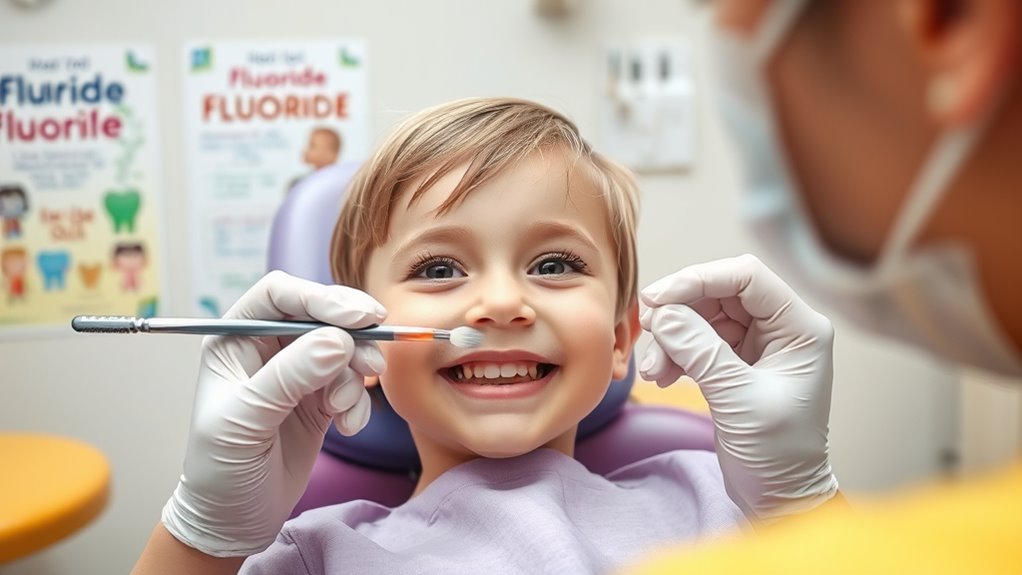 fluoride varnish routine application