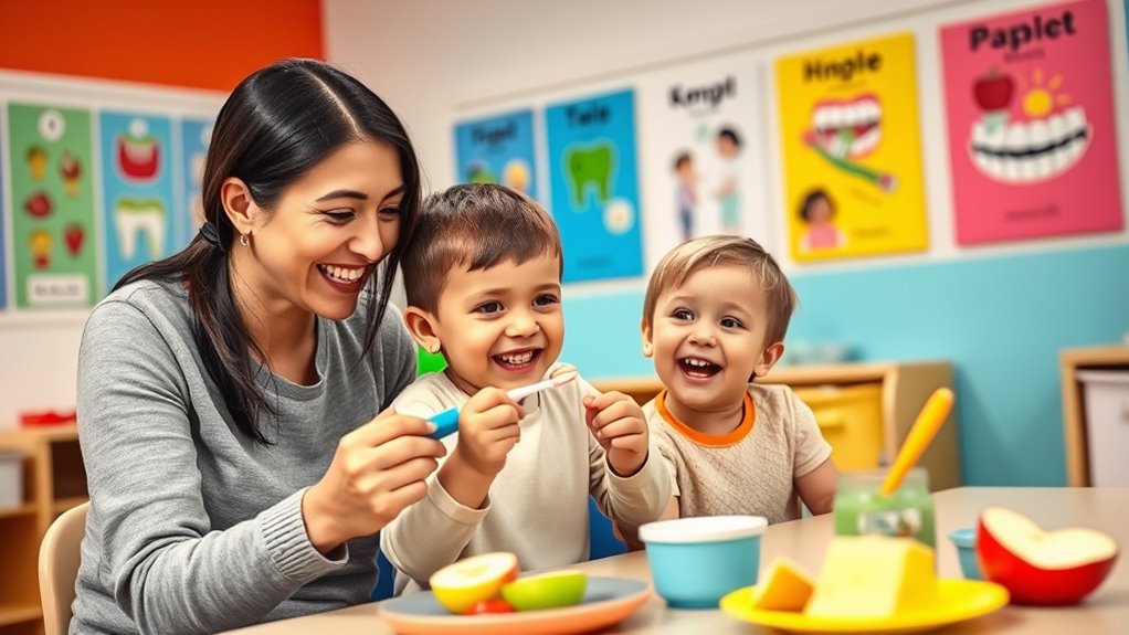 fun interactive oral hygiene activities