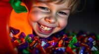 halloween candy causes tooth decay