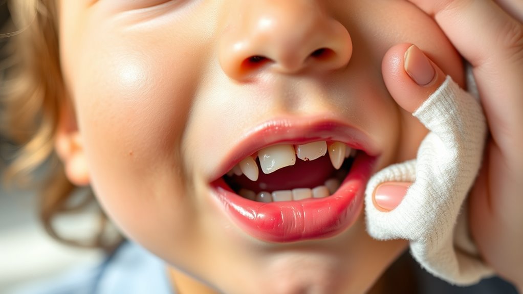 handle child tooth injury quickly