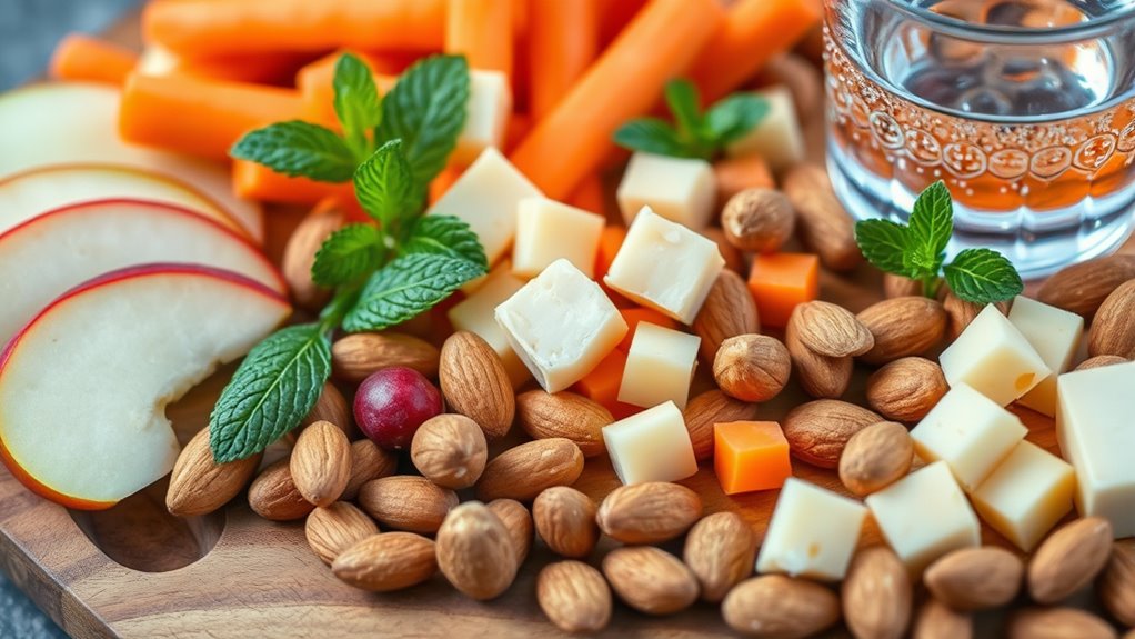 healthy snacks promote oral health